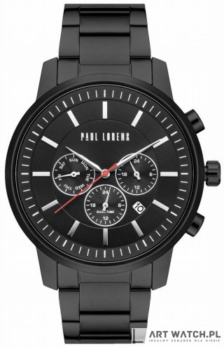 Zegarek Męski Paul Lorens PL6647B-1A1 + BOX