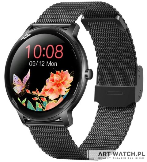 Smartwatch Damski RUBICON RNBE66 Black SMARUB124