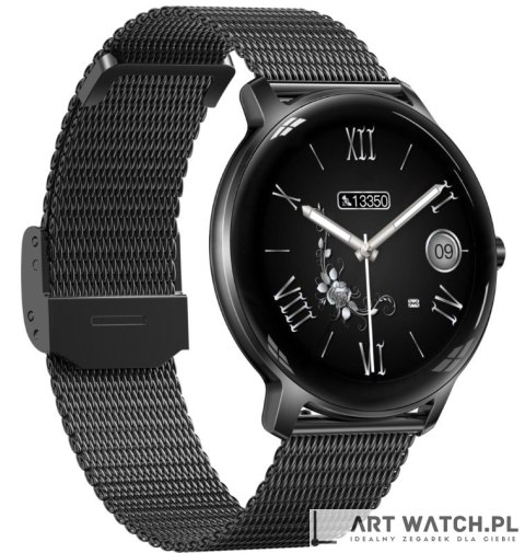 Smartwatch Damski RUBICON RNBE66 Black SMARUB124