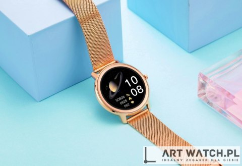 Smartwatch Damski RUBICON RNBE66 Black SMARUB124