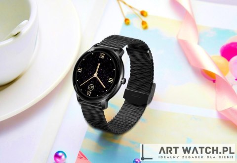 Smartwatch Damski RUBICON RNBE66 Black SMARUB124