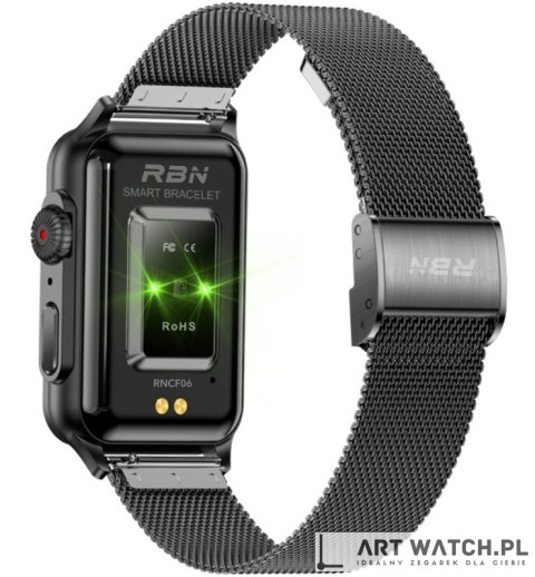 Smartwatch Damski RUBICON RNCF06 Black SMARUB215