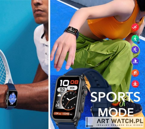 Smartwatch Damski RUBICON RNCF06 Black SMARUB215