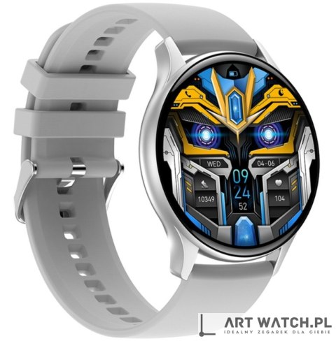 Smartwatch Damski RUBICON RNCF11 Silver/Grey SMARUB242