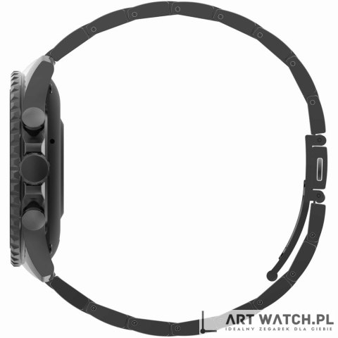 Smartwatch Męski GRAVITY GT16-2 Black / Czarna Bransoleta
