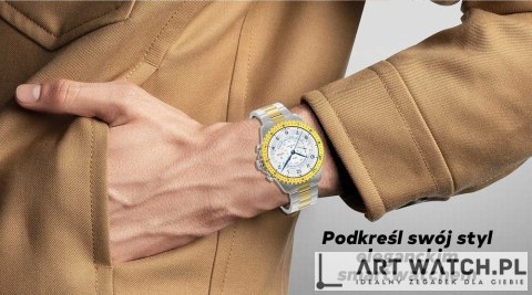 Smartwatch Męski GRAVITY GT16-2 Black / Czarna Bransoleta