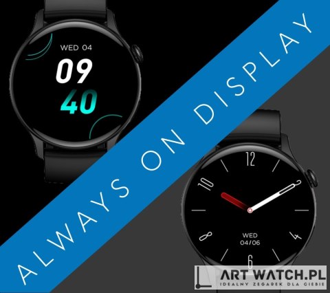 Smartwatch RUBICON RNCF10 Black SMARUB237