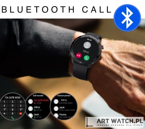 Smartwatch RUBICON RNCF14 Silver/White SMARUB252