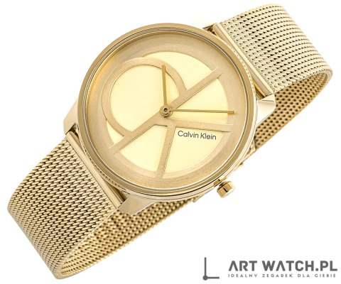 Zegarek Damski CALVIN KLEIN Iconic Mesh 25200034 + BOX