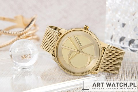 Zegarek Damski CALVIN KLEIN Iconic Mesh 25200034 + BOX