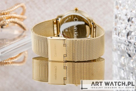 Zegarek Damski CALVIN KLEIN Iconic Mesh 25200034 + BOX