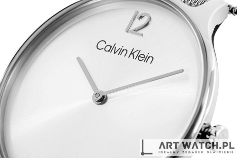 Zegarek Damski CALVIN KLEIN Timeless Mesh 25200001 + BOX