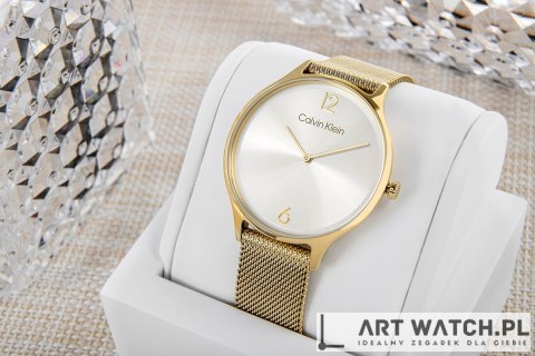 Zegarek Damski CALVIN KLEIN Timeless Mesh 25200003 + BOX