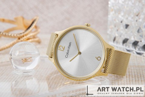 Zegarek Damski CALVIN KLEIN Timeless Mesh 25200003 + BOX