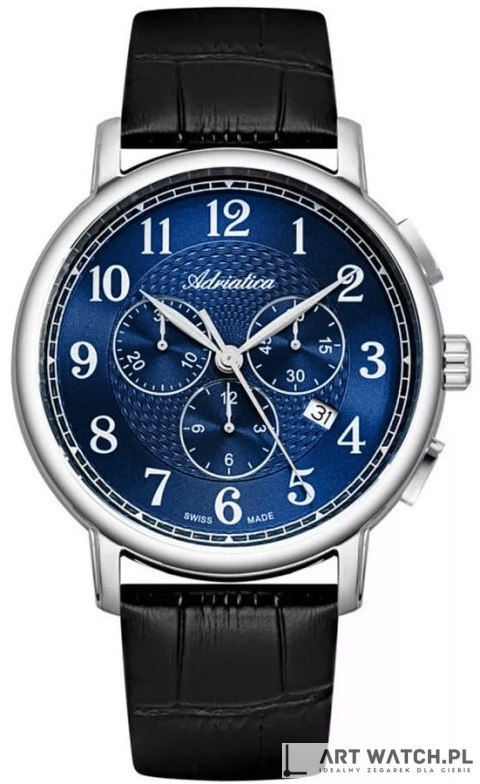 Zegarek Męski ADRIATICA Passion Chrono A8256.5225CH + BOX