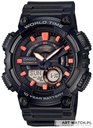 Zegarek Męski CASIO Gerton AEQ-110W-1A2VDF + BOX