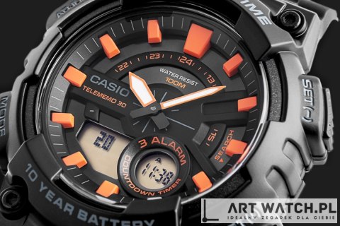 Zegarek Męski CASIO Gerton AEQ-110W-1A2VDF + BOX