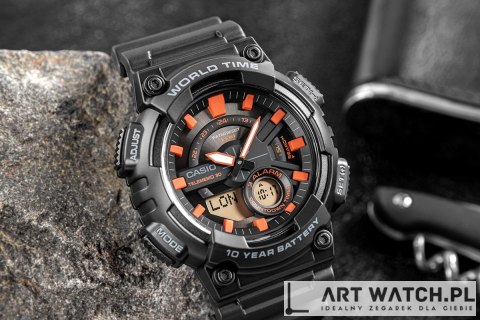 Zegarek Męski CASIO Gerton AEQ-110W-1A2VDF + BOX