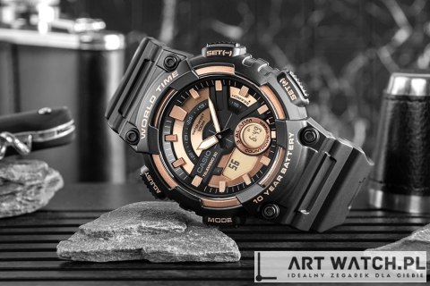 Zegarek Męski CASIO Gerton AEQ-110W-1A3VDF + BOX