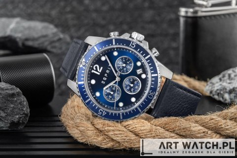 Zegarek Męski ESPRIT Hudson ES1G373L0025 + BOX
