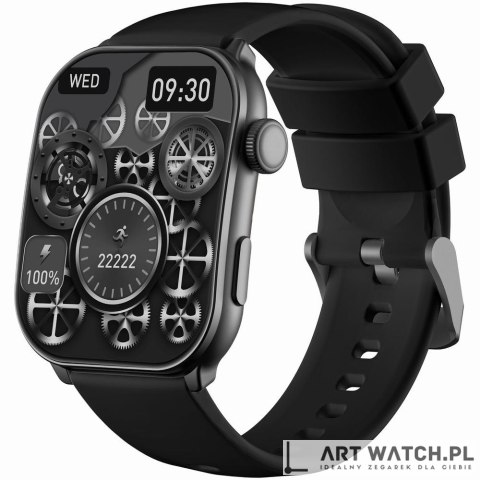 Smartwatch Męski GRAVITY GT28-1 Pasek + Bransoleta Czarny
