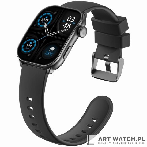 Smartwatch Męski GRAVITY GT28-1 Pasek + Bransoleta Czarny