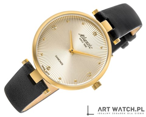 Zegarek Damski Atlantic Royal Diamonds 29044.45.37 + BOX
