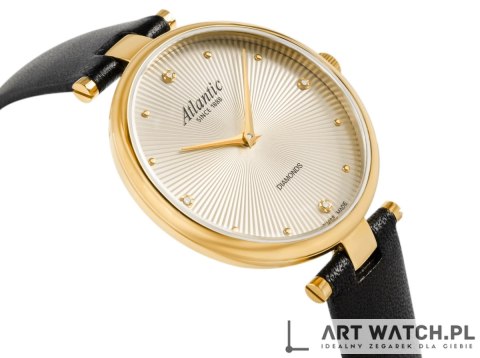 Zegarek Damski Atlantic Royal Diamonds 29044.45.37 + BOX