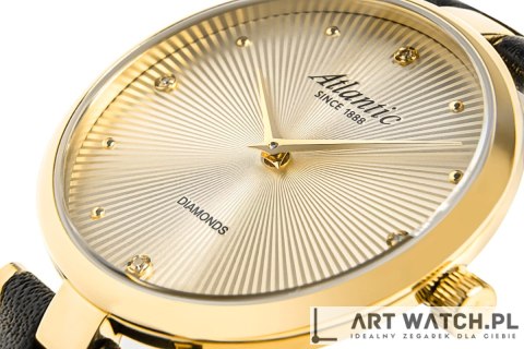 Zegarek Damski Atlantic Royal Diamonds 29044.45.37 + BOX