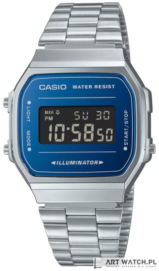 Zegarek Męski CASIO VINTAGE A168WEM-2BEF + BOX