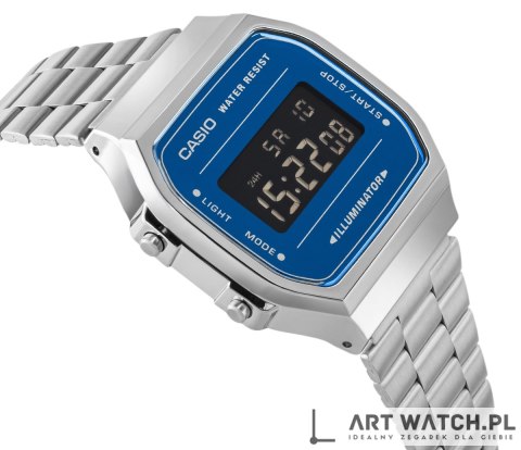 Zegarek Męski CASIO VINTAGE A168WEM-2BEF + BOX
