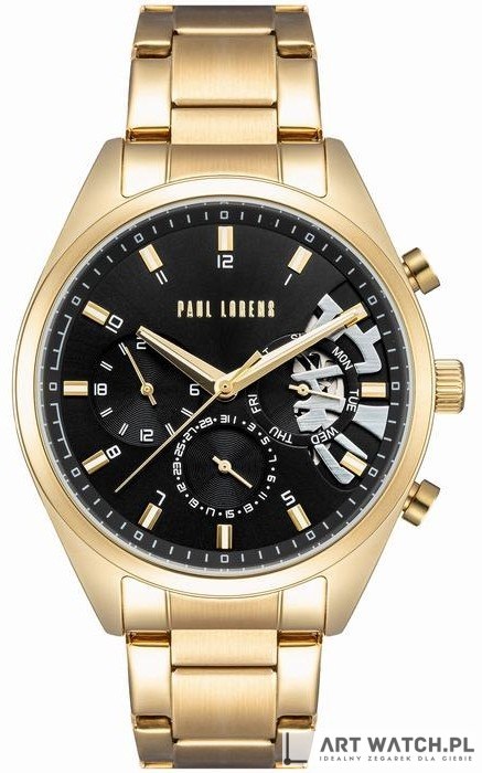 Zegarek Męski PAUL LORENS PL20003B-1D1 + BOX