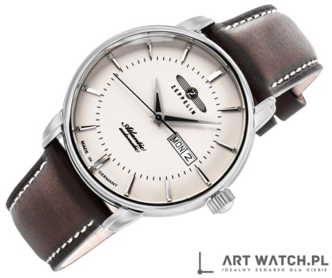 Zegarek Męski ZEPPELIN Atlantic Automatic 8466-5 + BOX