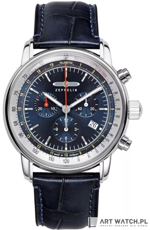 Zegarek Męski ZEPPELIN LZ14 Marine Chronograph 8888-3 + BOX