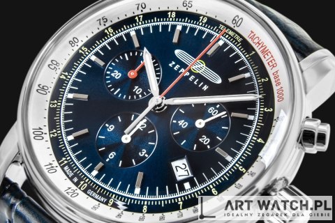 Zegarek Męski ZEPPELIN LZ14 Marine Chronograph 8888-3 + BOX