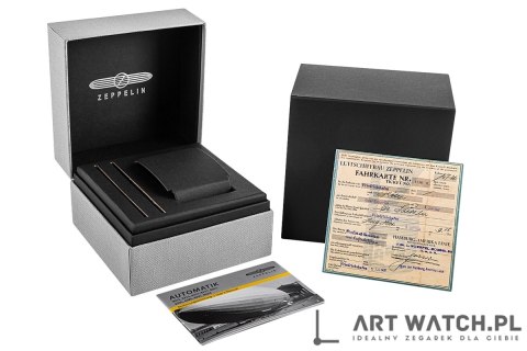 Zegarek Męski ZEPPELIN New Captain's Line Automatic 8662-1 + BOX