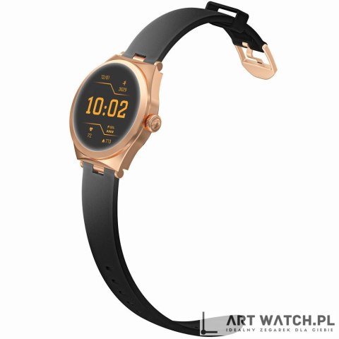 Smartwatch Gravity Różowe Złoto Czarny GT25-3