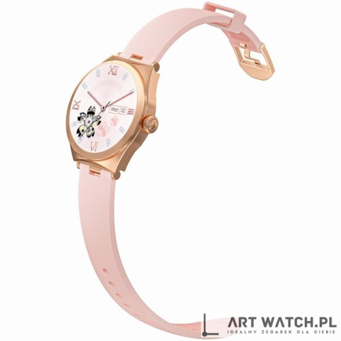 Smartwatch Gravity Różowe Złoto Różowy GT25-2