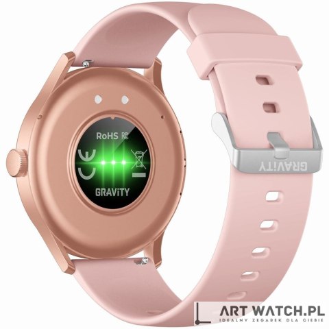 Smartwatch Gravity Różowy GT2-1 PRO