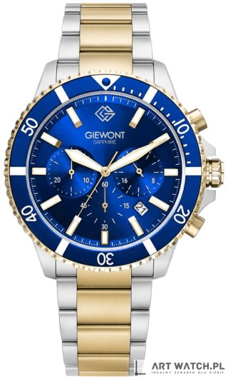 Zegarek Męski Giewont Chronograph Sapphire Multikolor GW3970-B5