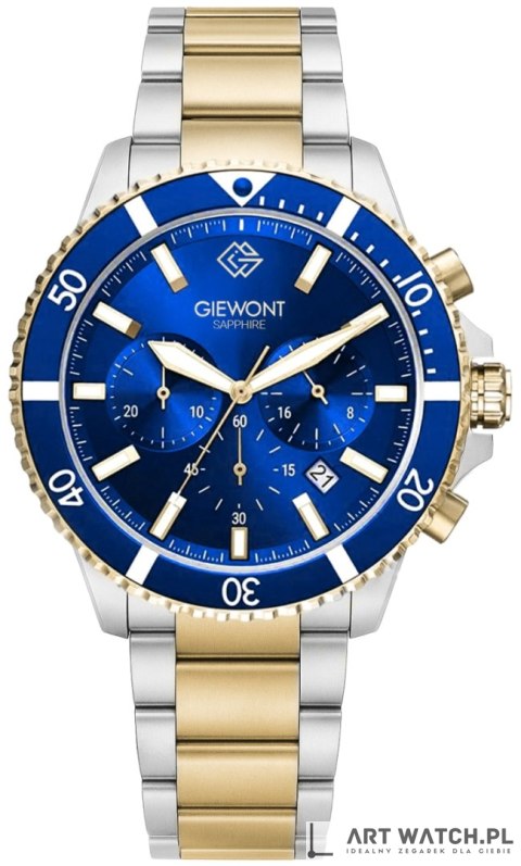 Zegarek Męski Giewont Chronograph Sapphire Multikolor GW3970-B5