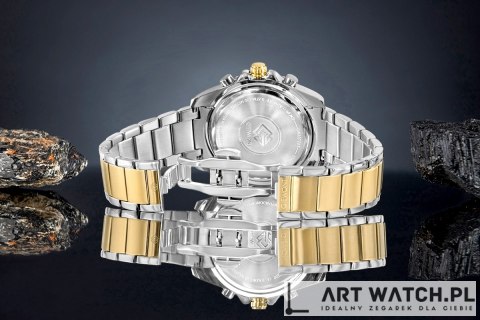 Zegarek Męski Giewont Chronograph Sapphire Multikolor GW3970-B5