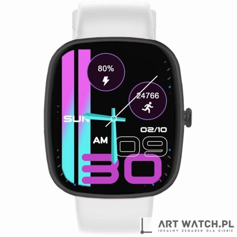 Smartwatch Gravity Czarny 2 Paski GT18-10