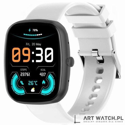 Smartwatch Gravity Czarny 2 Paski GT18-10