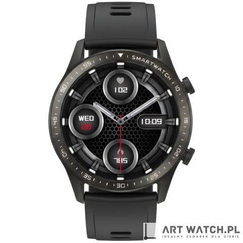 Smartwatch Gravity Czarny Bransoleta i Pasek GT10-1
