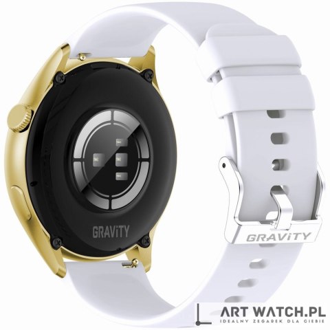 Smartwatch Gravity Złoty Pasek + Bransoleta GT11-2