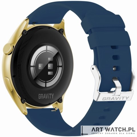 Smartwatch Gravity Złoty Pasek + Bransoleta GT11-4