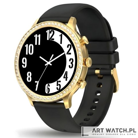 Smartwatch Gravity Złoty Pasek i Bransoleta GT5-1