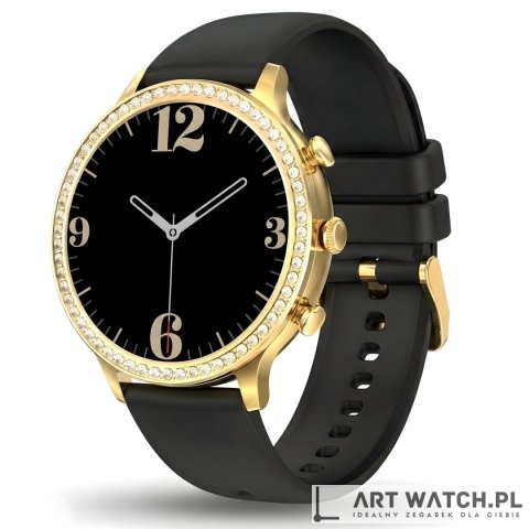 Smartwatch Gravity Złoty Pasek i Bransoleta GT5-1