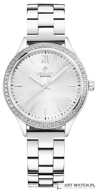 Zegarek Damski Giewont Sapphire Srebrny GW1140-B1